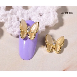 Charm bướm đá , phụ kiện trang trí Nail