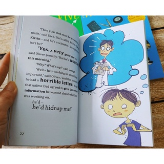 Bộ nhập -  The Famous Five Adventures 9c