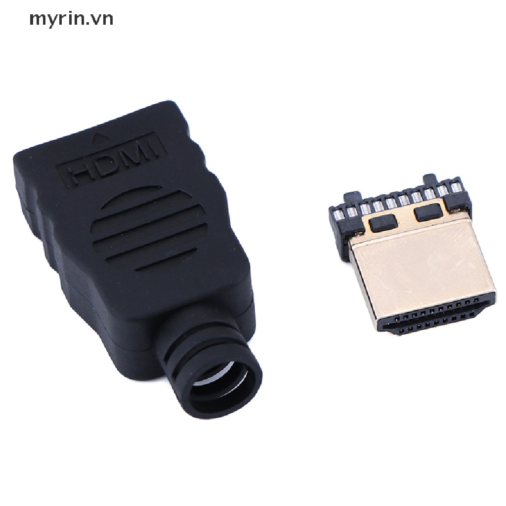 Hộp Thiết Bị Kết Nối Chuyển Đổi Đầu Cắm HDMI myrin Với Hộp Đựng