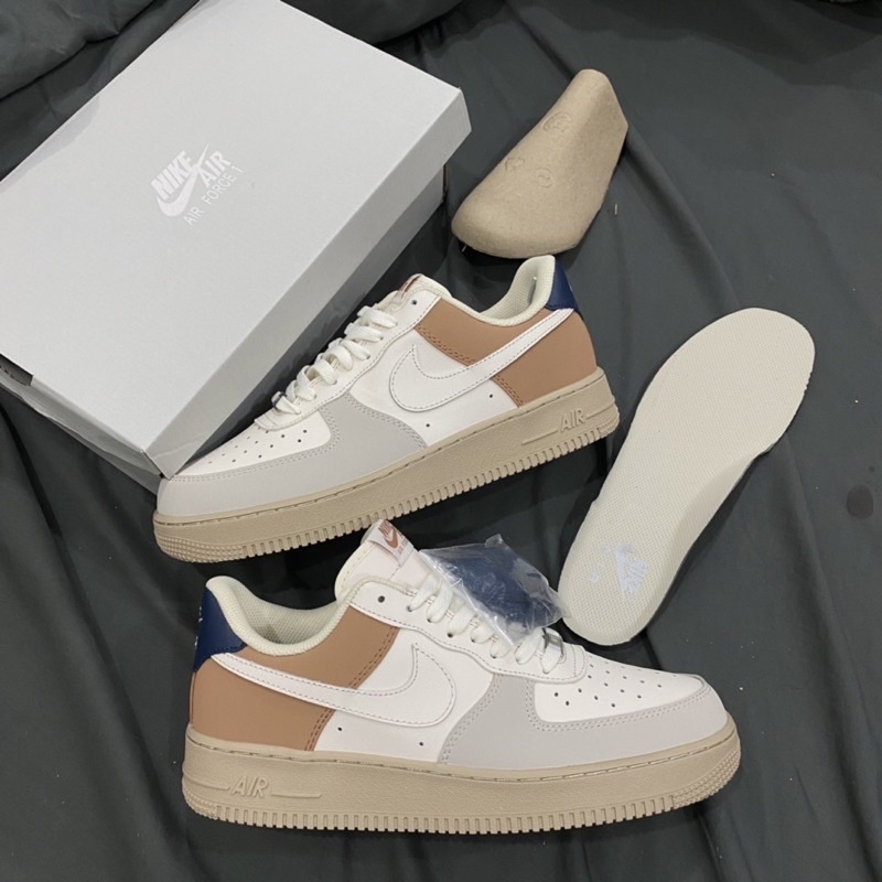 GIÀY AF1 LOW MILAN BROWN NANY LAI AU