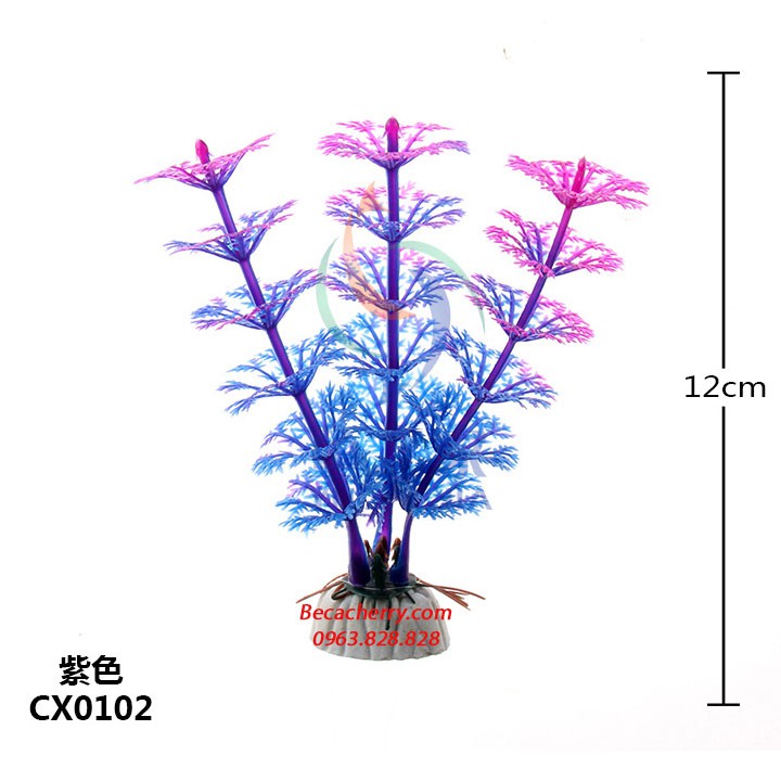 Cây nhựa trang trí hồ cá