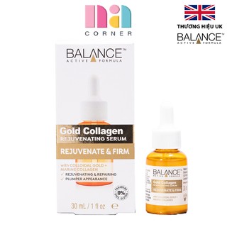 Serum trẻ hóa tái tạo da Balance Active Formula Gold Collagen Rejuvenating 30ml