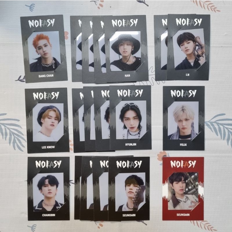 Ảnh photocard Noeasy của Stray Kids