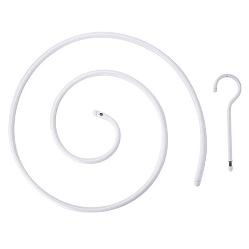 Móc treo phơi khô vỏ bọc chăn/rèm cửa hình xoắn tiện dụng