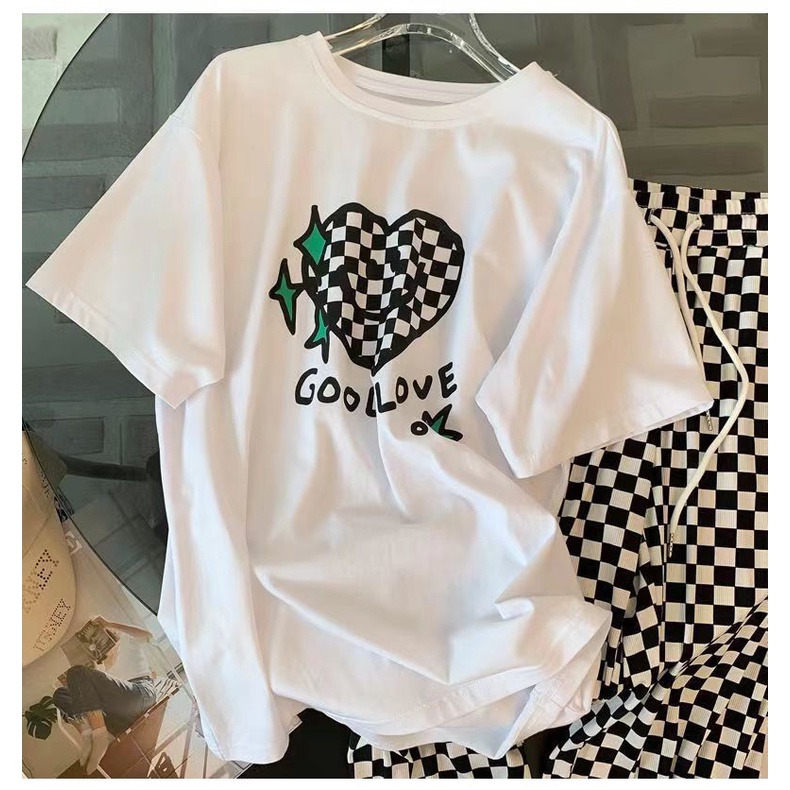 Set đồ thể thao họa tiết kẻ caro thời trang (có bán lẻ)