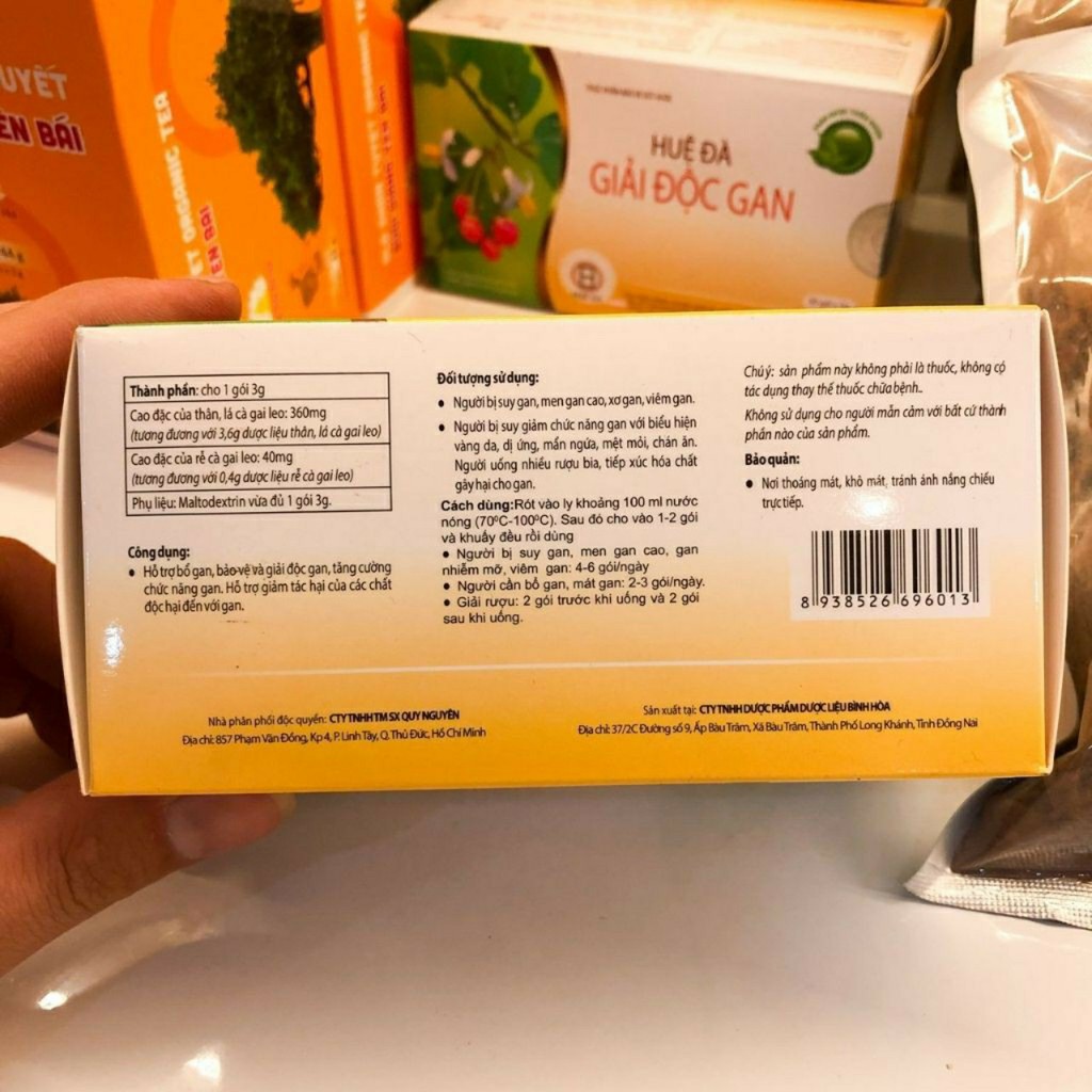 TRÀ HUỆ ĐÀ ( 30 GÓI X3G)