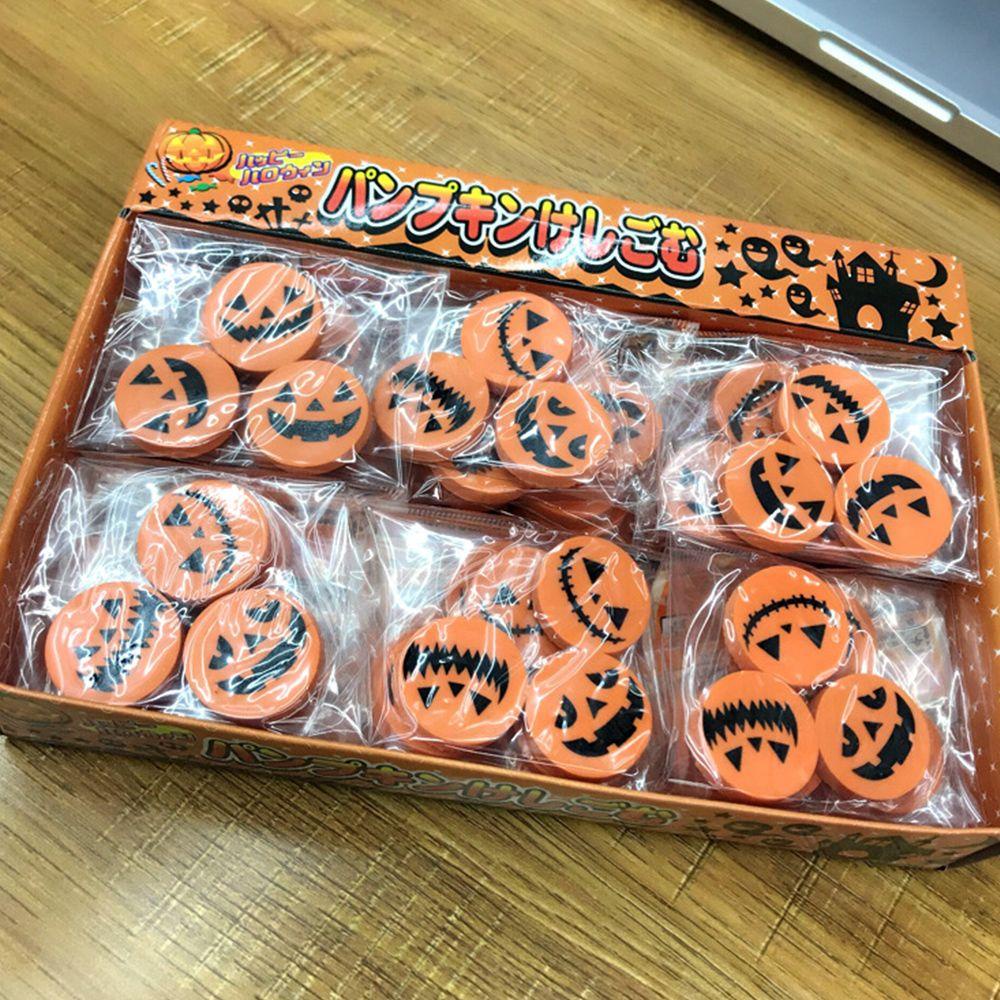 Gôm Tẩy Hình Quả Bí Ngô Viền Mềm Sáng Tạo