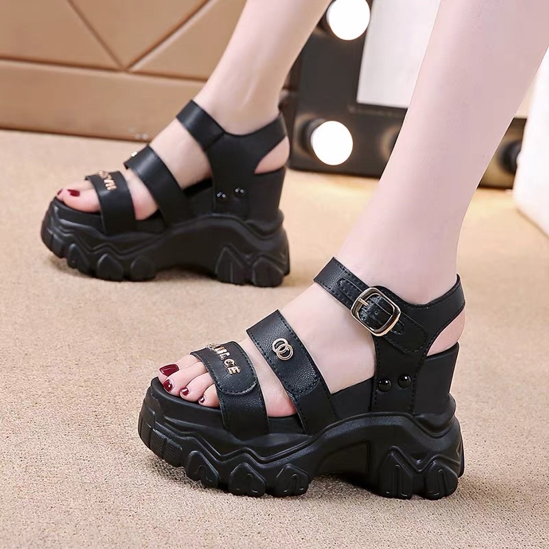 Sandal nư đế xuồng 11cm