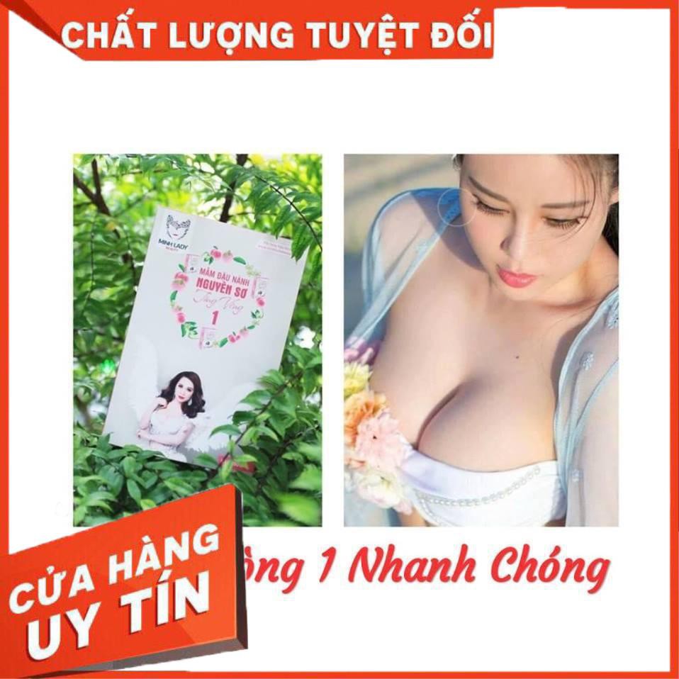 [Chính Hãng] Mầm đậu nành nguyên xơ tăng vòng 1 - Tăng vòng 1 nhanh chóng hiệu quả tại nhà chỉ sau 1 liệu trình