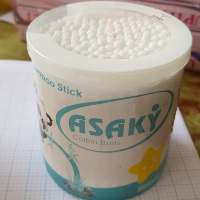 Tăm bông thân trúc 200 que