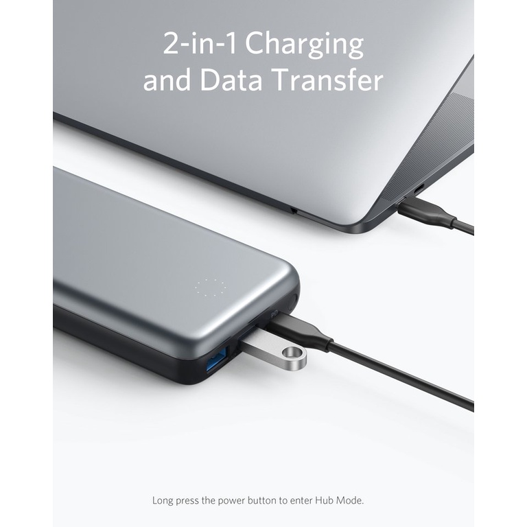 Pin Dự Phòng Anker PowerCore+ 19000 Power Delivery - A1362 CHÍNH HÃNG