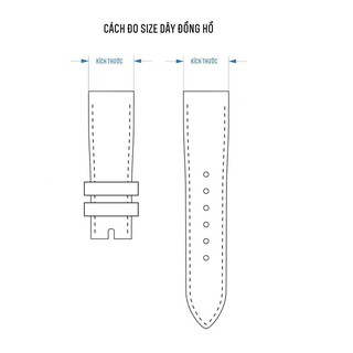 Dây đồng hồ da bò thật Handmade