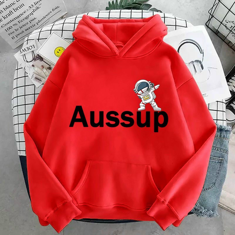 ÁO KHOÁC NỈ UNISEX PHOM NAM NỮ IN AUSSUP PHI HÀNH GIA CỰC ĐẸP NHIỀU MÀU