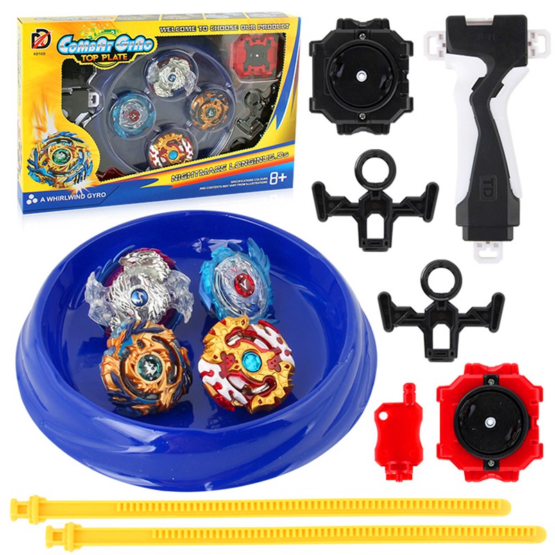 Con quay đồ chơi 4 trong 1 Beyblade