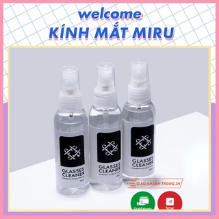 Nước xịt rửa mắt kính chuyên dụng hot 2021 - Kính mắt MIRU