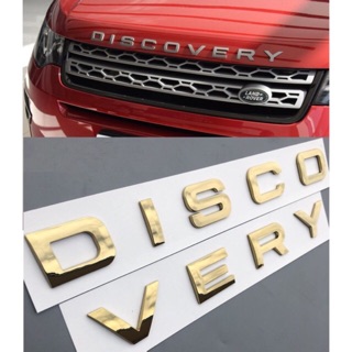 LOGO chữ nổi DISCOVERY , RANGE ROVER , trang trí nắp CAPO