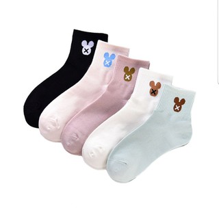 TẤT GẤU PASTEL CAO CỔ
