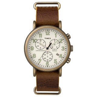 Đồng hồ Unisex Timex Weekender TW2P85300 dây nâu