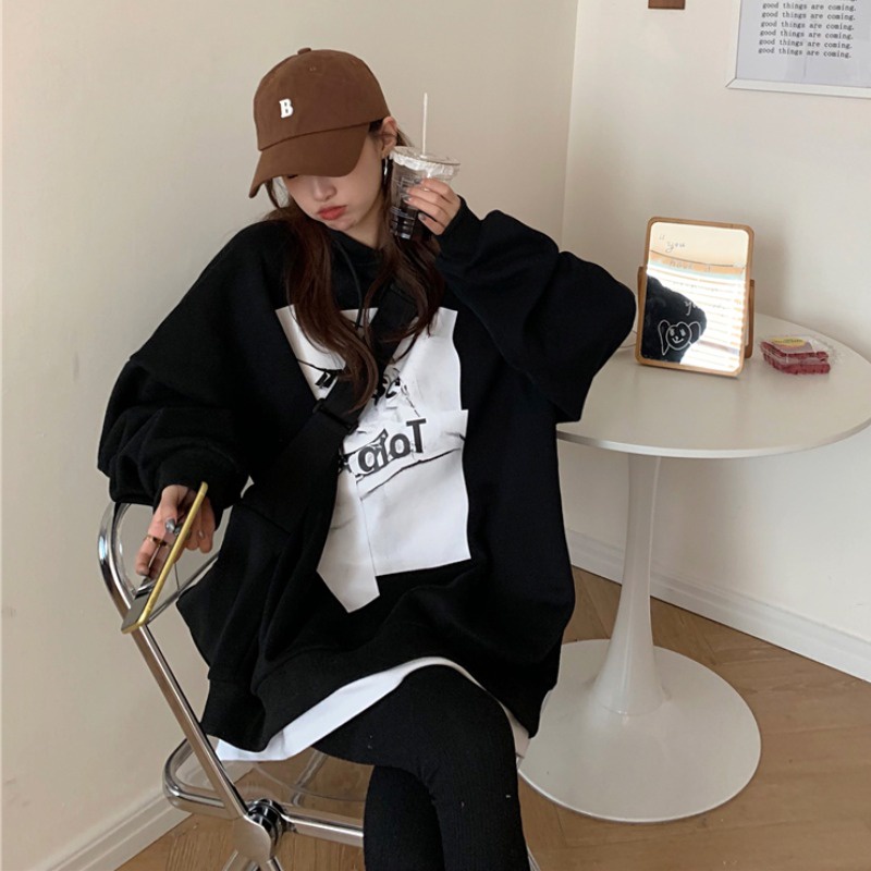 Áo khoác hoodie vải mỏng thời trang xuân thu cho nữ | BigBuy360 - bigbuy360.vn