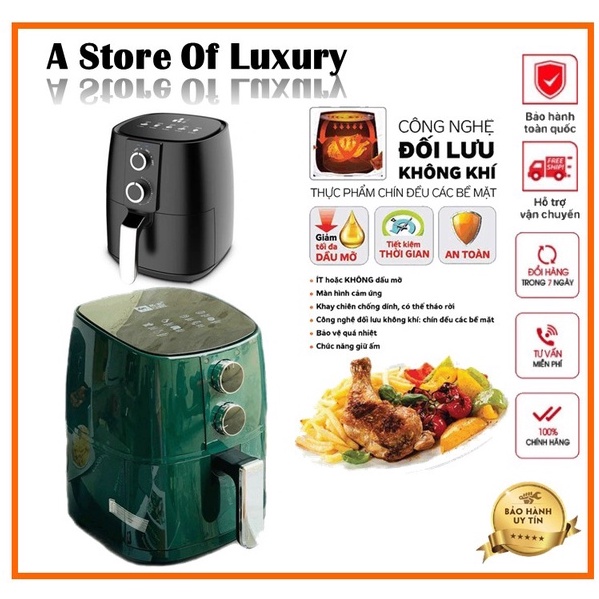 Nồi chiên không dầu CAMEL dung tích 6L, 6,5L và 8L Bảo hành 6 tháng 1 đổi 1.