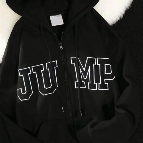Áo khoác nỉ jump dài tay nhiều màu - Áo jacket mùa đông phối khóa zip thiết kế trẻ trung, rộng rãi, hàn quốc Ulzzang