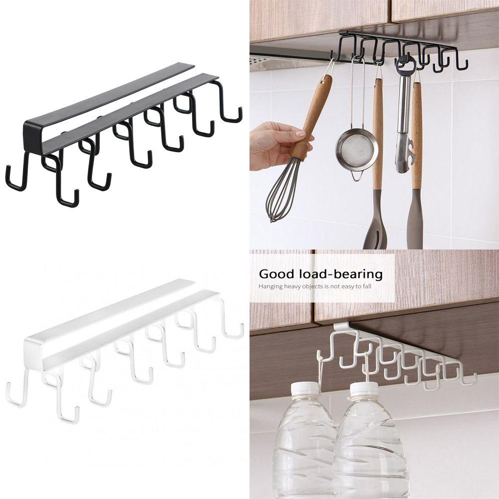 Giá Đỡ Dụng Cụ Nấu Ăn Không Đục Lỗ Dạng Treo Cho Nhà Bếp