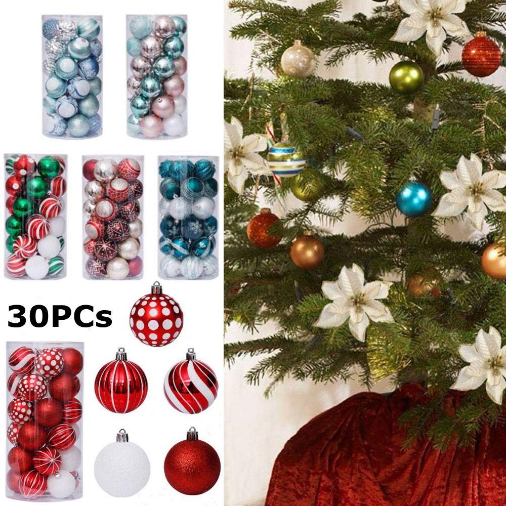 Quả Cầu 6cm Dùng Trang Trí Giáng Sinh DIY