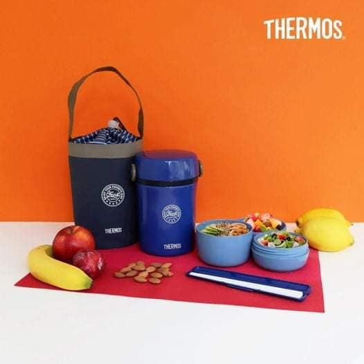 (Auth Nhật) Hộp cơm giữ nhiệt Thermos Nội địa Nhật