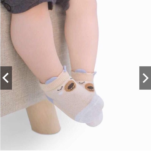 Tất Cho Bé💘FREESHIP GIỜ 0H,3H,6H,9H,12H,15H,18H,21H KV HÀ NỘI💘Sét 5 Đôi Tất Lưới Kids Socks Loại Đẹp