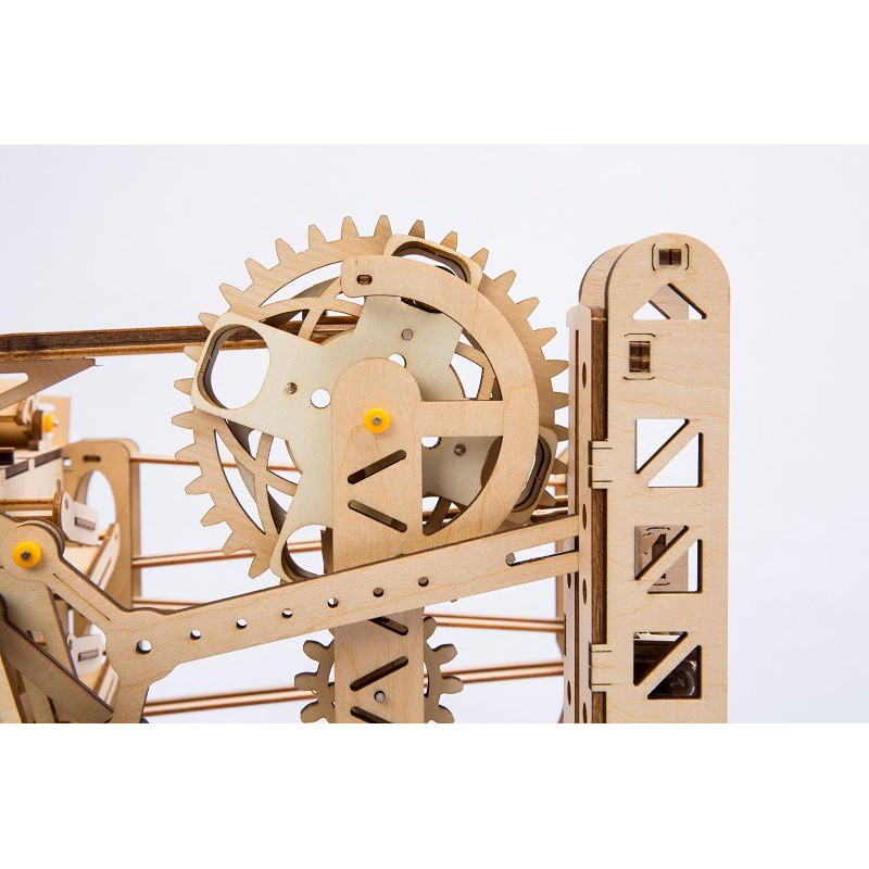 Đồ chơi Lắp ráp gỗ 3D Mô hình Cơ động học Magic Crush - Marble Run Lift Coaster LG503