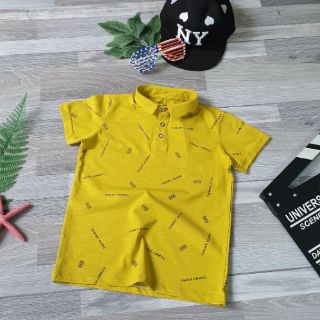 Áo cổ trụ size cồ bé trai