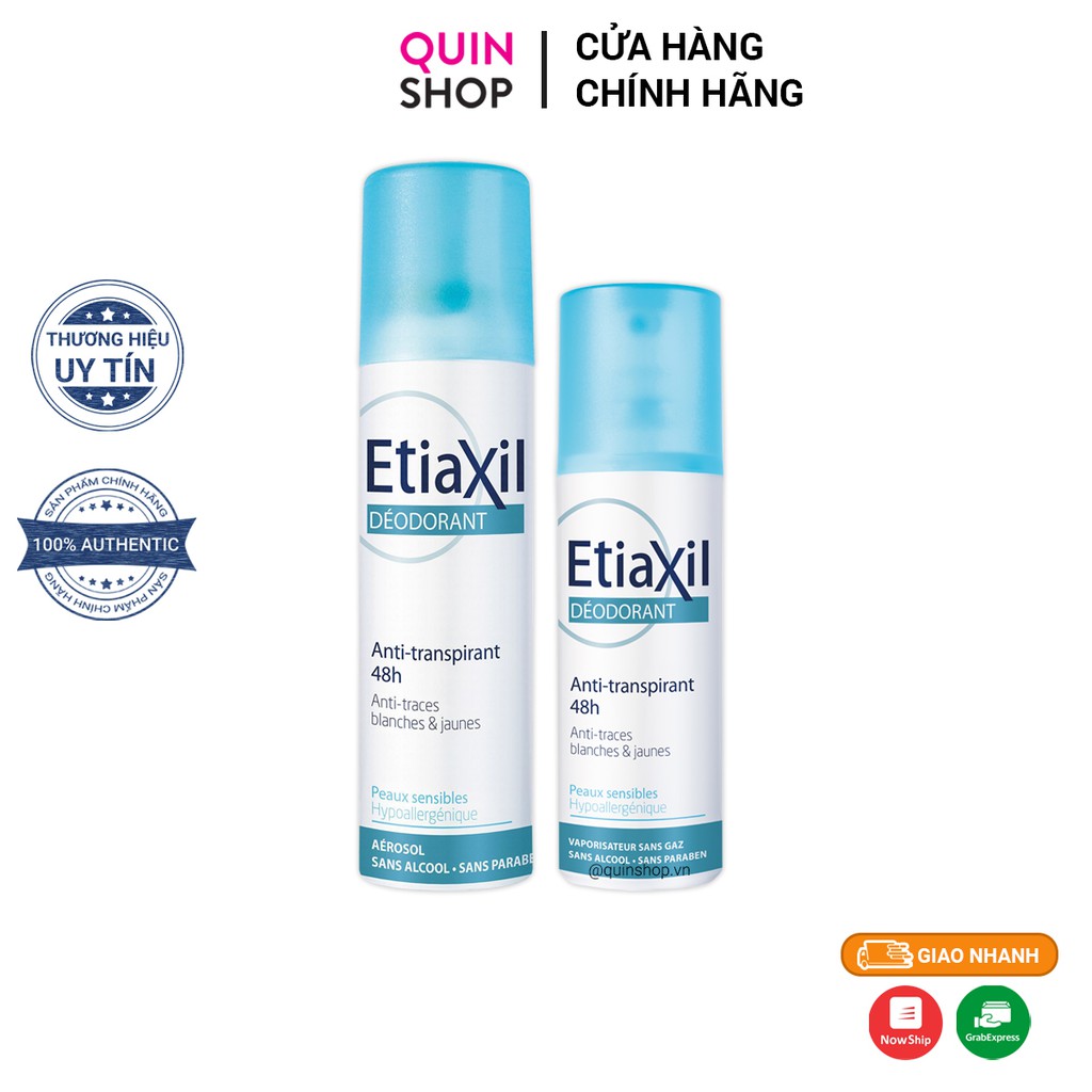 Xịt Khử Mùi Etiaxil Hôi Nách Deodorant Anti - Transpirant 48h Spray Aerosol | BigBuy360 - bigbuy360.vn