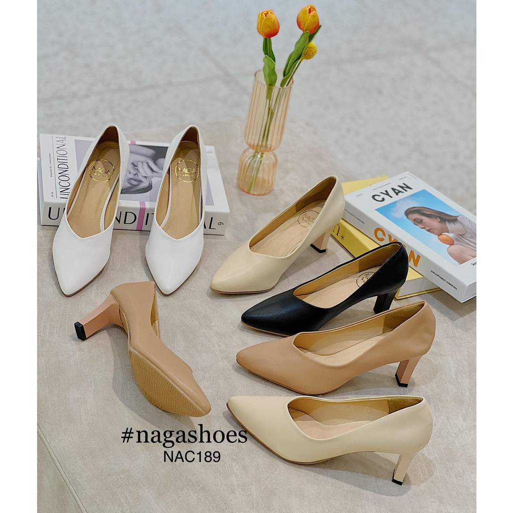 GIÀY CAO GÓT NAGASHOES BASIC 7CM NAC206