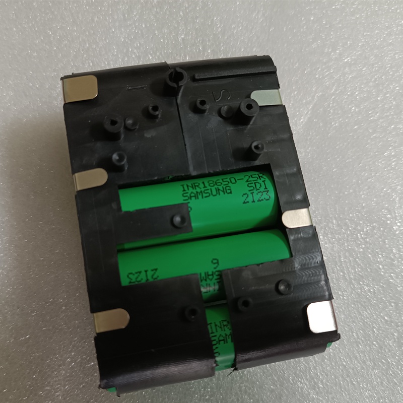 Khối pin Makita 5S2P 18V kèm khung Cell Samsung25R thay thế cho pin makita dung lượng 5Ah xả 45A không mạch