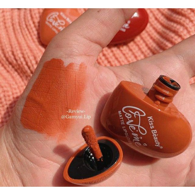 Son Kem Tint Kiss Beauty Trái Tim For Valentine | Thế Giới Skin Care