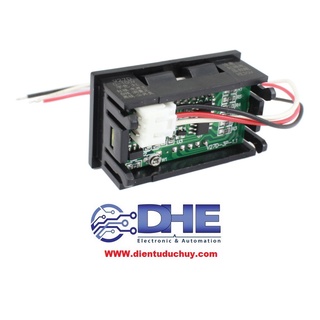 VOLT KẾ HIỂN THỊ 0 - 100VDC LOẠI 3 DÂY