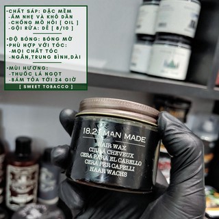 Sáp vuốt tóc 18.21 Man Made Wax - 56g