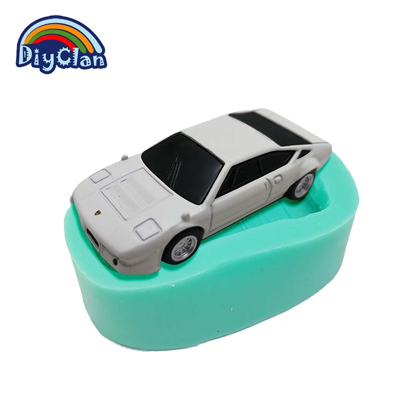 Khuôn Silicone Làm Bánh Tạo Hình Xe Hơi Thể Thao Sáng Tạo
