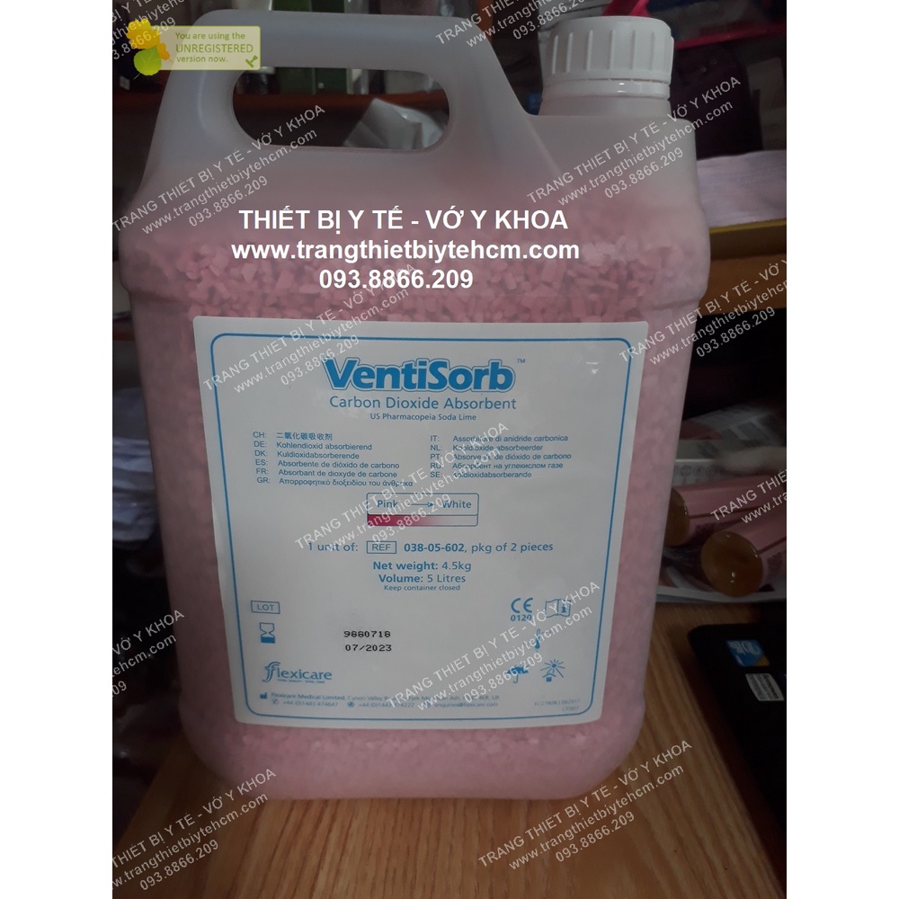 Vôi Soda Anh can 4.5kg