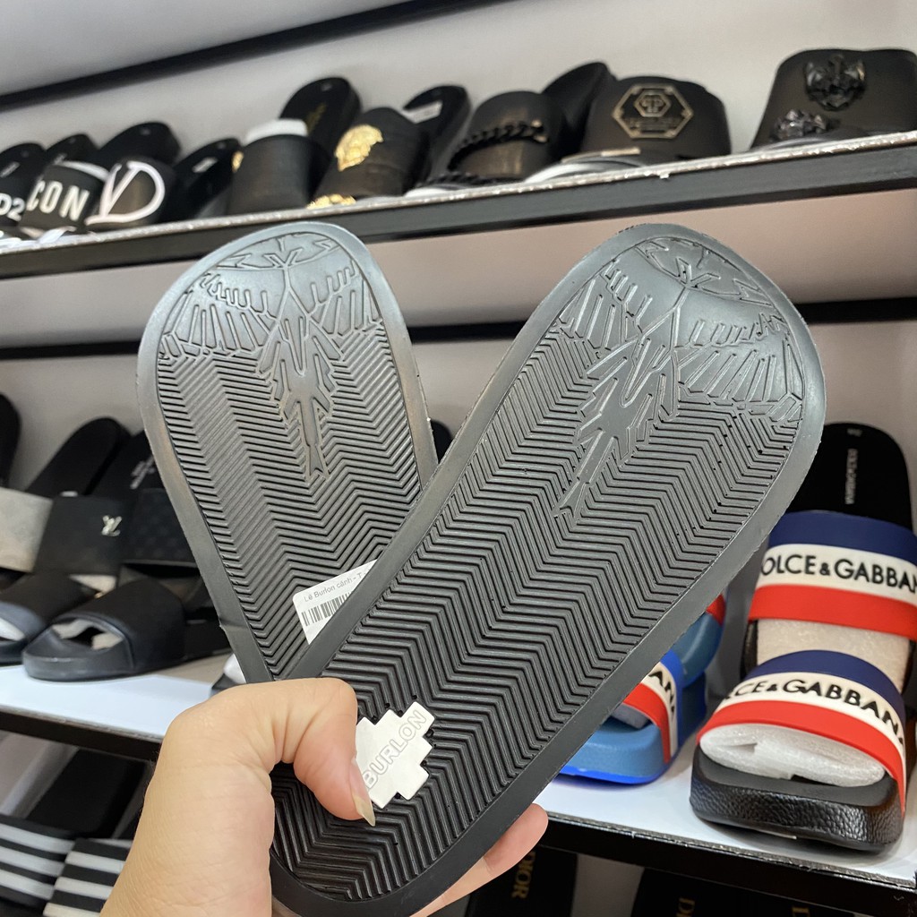 Dép Lê Nam MarceloBurlon New 2021 - Đế Cao 3cm - Đế/Quai Được Làm Bằng Cao Su Mềm - Lên Chân Rất Thoải mái -Dép nam Cánh