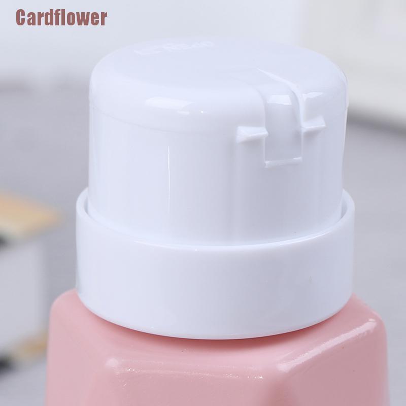 (Hàng Mới Về) Bộ 5 Lọ Rỗng Đựng Dung Dịch Tẩy Sơn Móng Tay 200ml