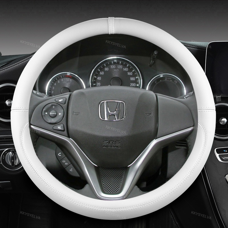 Bao Da Bọc Vô Lăng Xe Hơi Honda Civic FC FD Jazz BRV CRV HRV 38cm