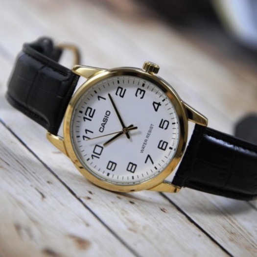 Đồng Hồ Nam Dây Da Casio Standard Anh Khuê MTP-V001GL-7BUDF-Bảo Hành 5 Năm