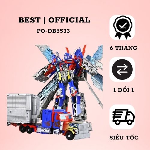 Robot Biến Hình Ô Tô OP5533 - Biến hình Xe Tải - Tăng Tư Duy Sáng Tạo Cho Trẻ