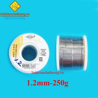 Thiếc hàn sanki japan 1.2mm 250g sn60