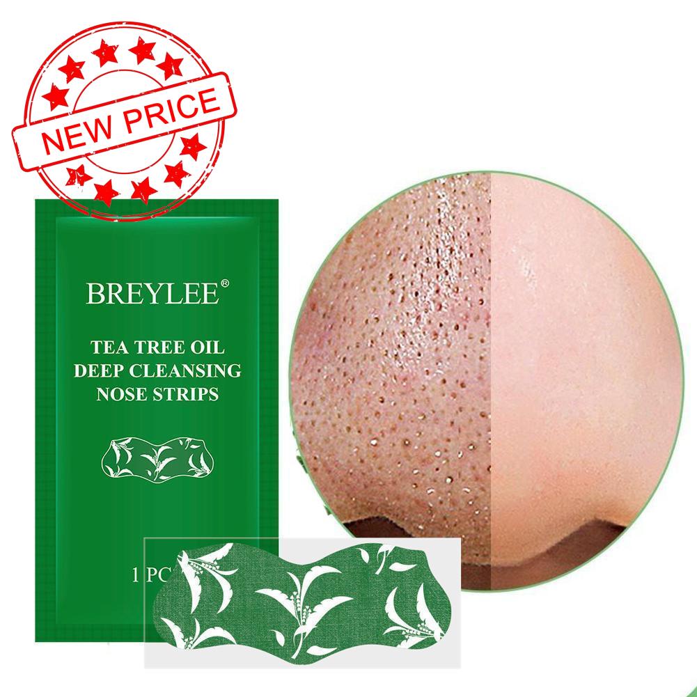 [Hàng mới về] Miếng dán lột mụn đầu đen vùng mũi chiết xuất tràm trà Breylee T9K8