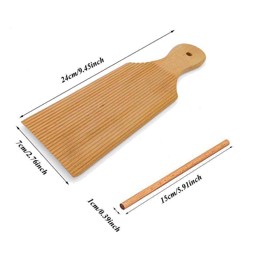 Que Khuấy Mì Pasta Bằng Gỗ Chống Dính