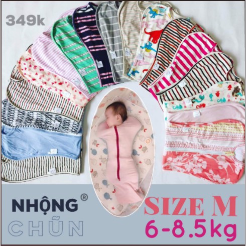 Nhộng chũn/ quấn chũn Cocoon size S, M, L cho bé - MÀU NGẪU NHIÊN - ❣️𝐓𝐔𝐓𝐈𝐂𝐀𝐑𝐄❣️