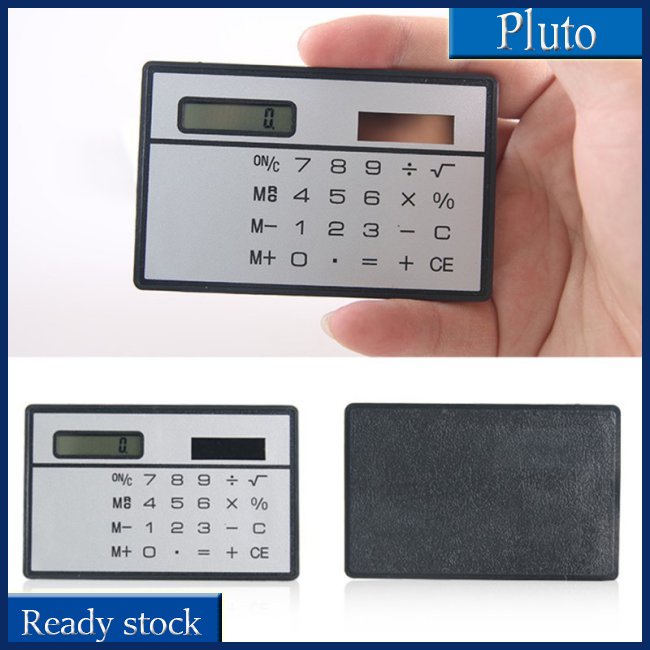 Mới Máy Tính Năng Lượng Mặt Trời Cầm Tay Mini Bỏ Túi