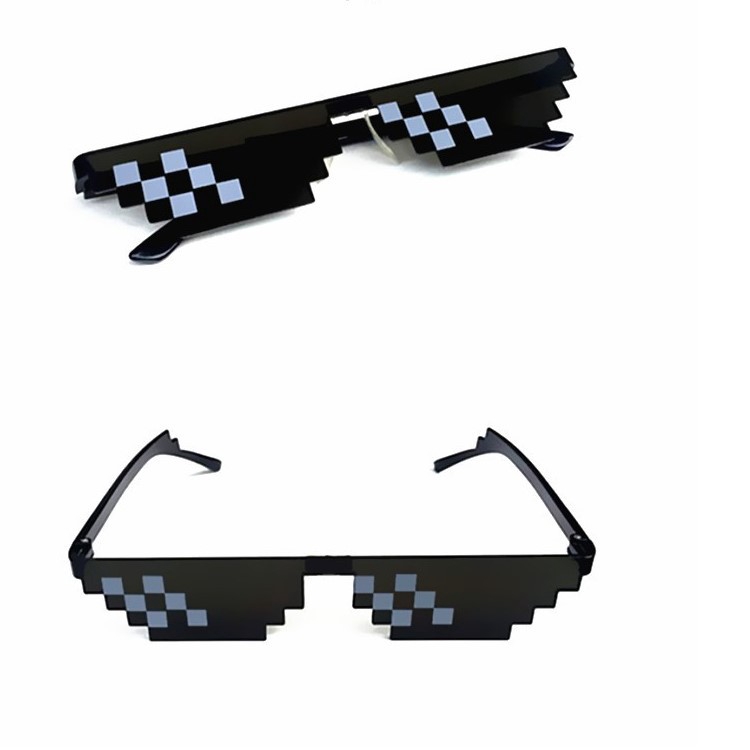 Kính râm thug life 8-bit mlg game minecraft độc đáo